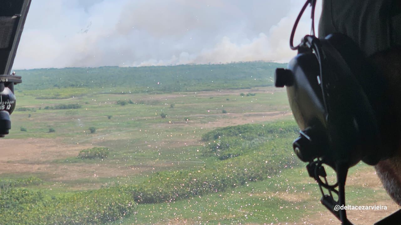 POLÍCIA CIVIL, COM APOIO DA SEJUSP, REALIZA DILIGÊNCIAS PARA APURAR AS CIRCUNSTÂNCIAS DOS INCÊNDIOS OCORRIDOS NA RESERVA BIOLÓGICA DO LAGO PIRATUBA E ENTORNO 